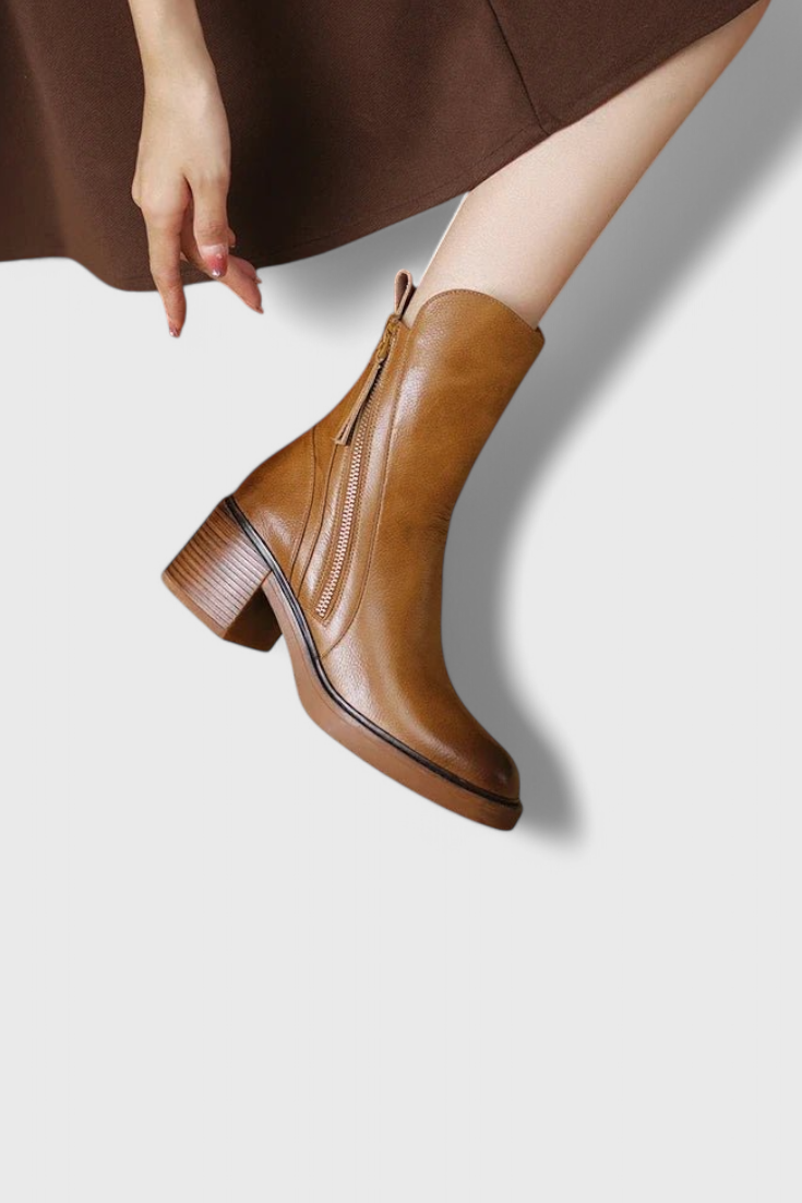 Damara | Women's Workwear Sleek Ankle Boots