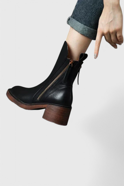 Damara | Women's Workwear Sleek Ankle Boots