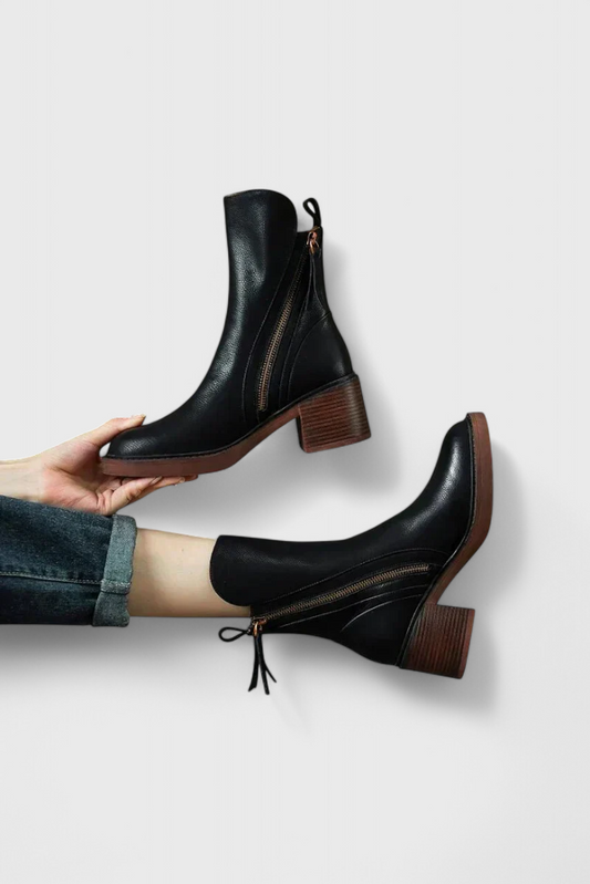 Damara | Women's Workwear Sleek Ankle Boots