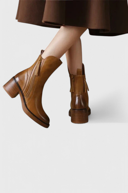 Damara | Women's Workwear Sleek Ankle Boots