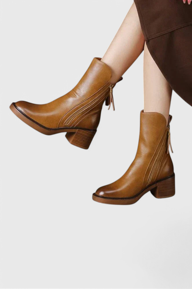 Damara | Women's Workwear Sleek Ankle Boots