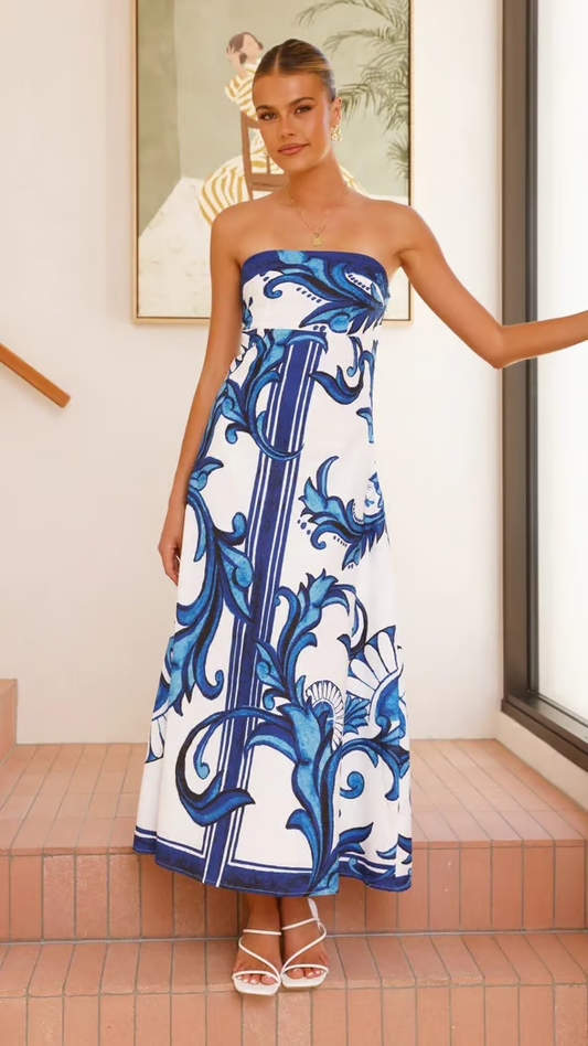 Delika | Women's Wedding Guest Printed Dress