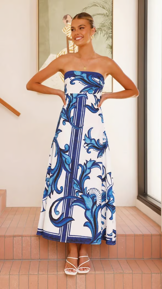 Delika | Women's Wedding Guest Printed Dress