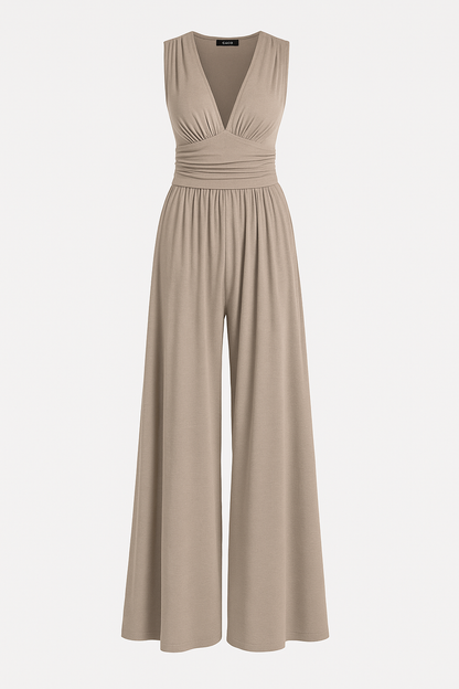 Benedetta | Women's Wide-Leg Stretch Comfort Jumpsuit