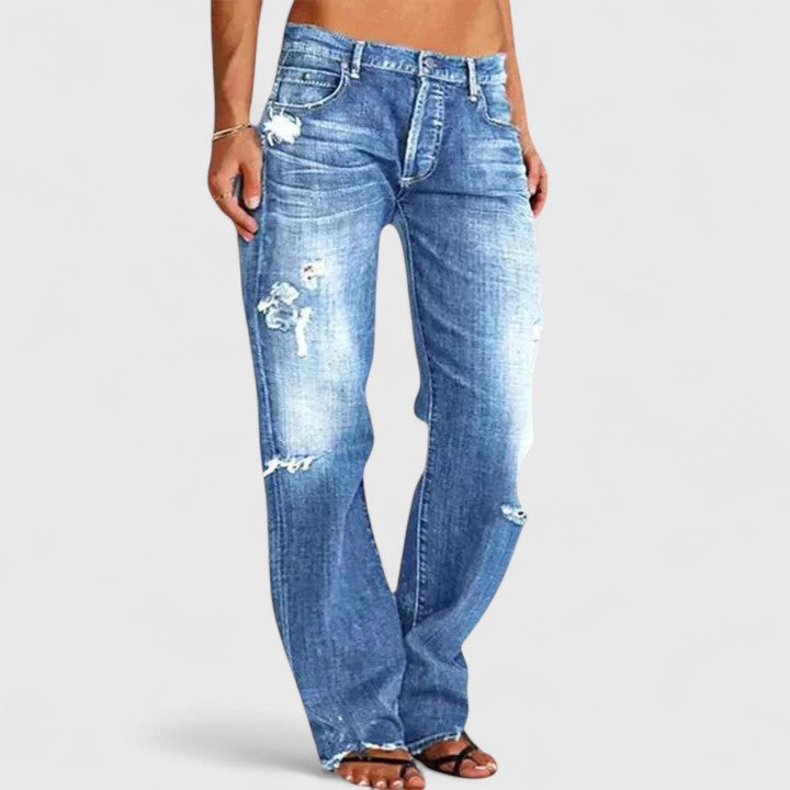 Ailbhin | Women's Lace Casual Low Jeans