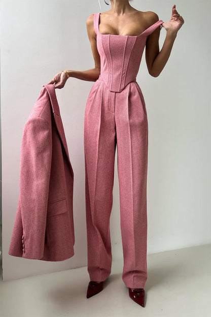 Calendra | Women's Workwear Herringbone Three Set