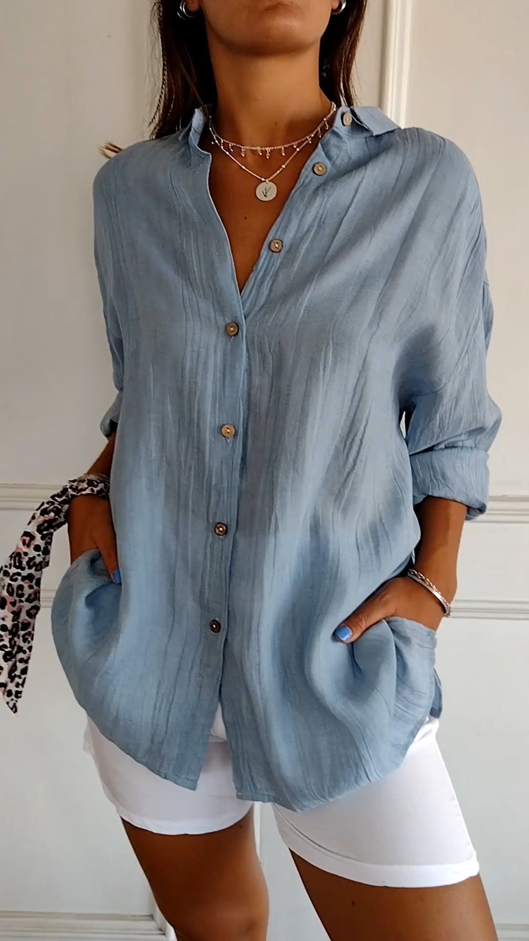 Palama | Women's Oversized Beach Relaxed Top