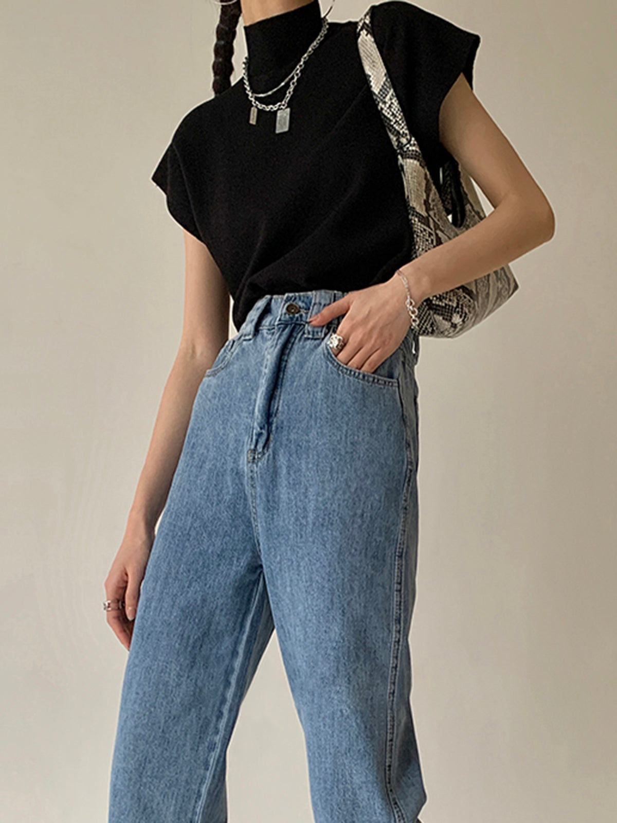 Velira | Women's Lace High-Neck Wide-Leg Summer Top