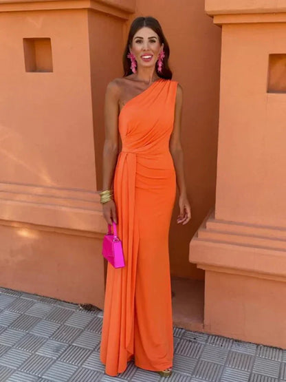 Valisa | Women's Wedding Elegant Flowing Dress
