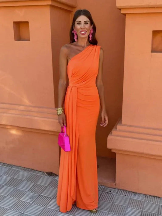 Valisa | Women's Wedding Elegant Flowing Dress