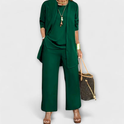 Bahjat | Women's Oversized Wide-Leg Three Set