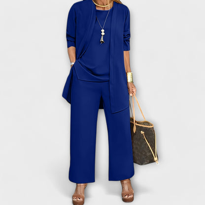 Bahjat | Women's Oversized Wide-Leg Three Set