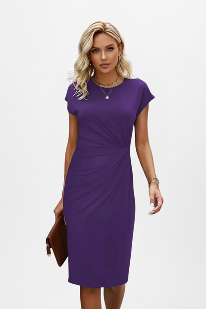 Xavia | Women's Workwear Round Neck Dress