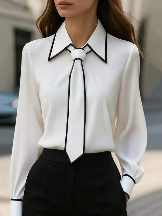 Caletta | Women's Oversized Workwear Sleeve Blouse