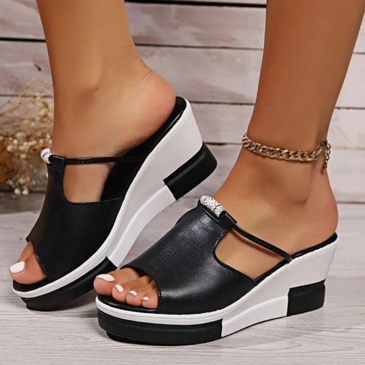 Rigmor | Women's Lace Summer Platform Sandals