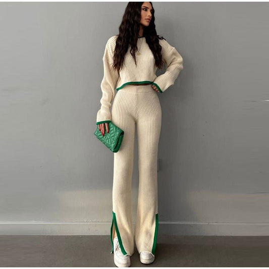 Fabinia | Women's Lace Casual Knitted Set