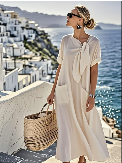 Agnese | Women's Oversized Summer Stylish Dress