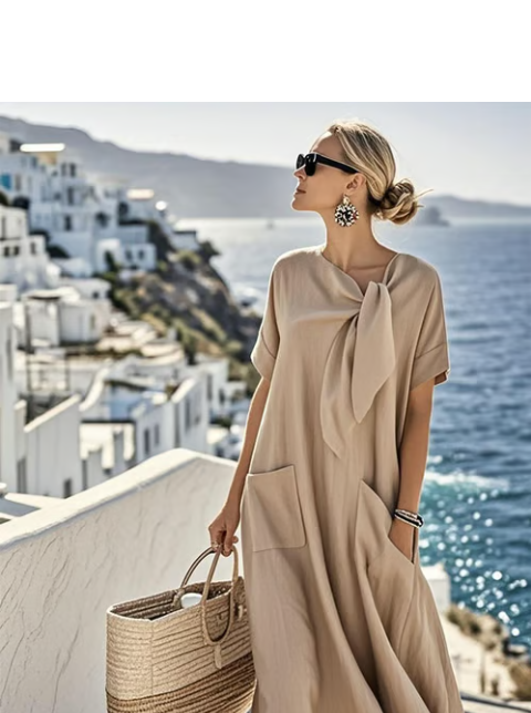 Agnese | Women's Oversized Summer Stylish Dress