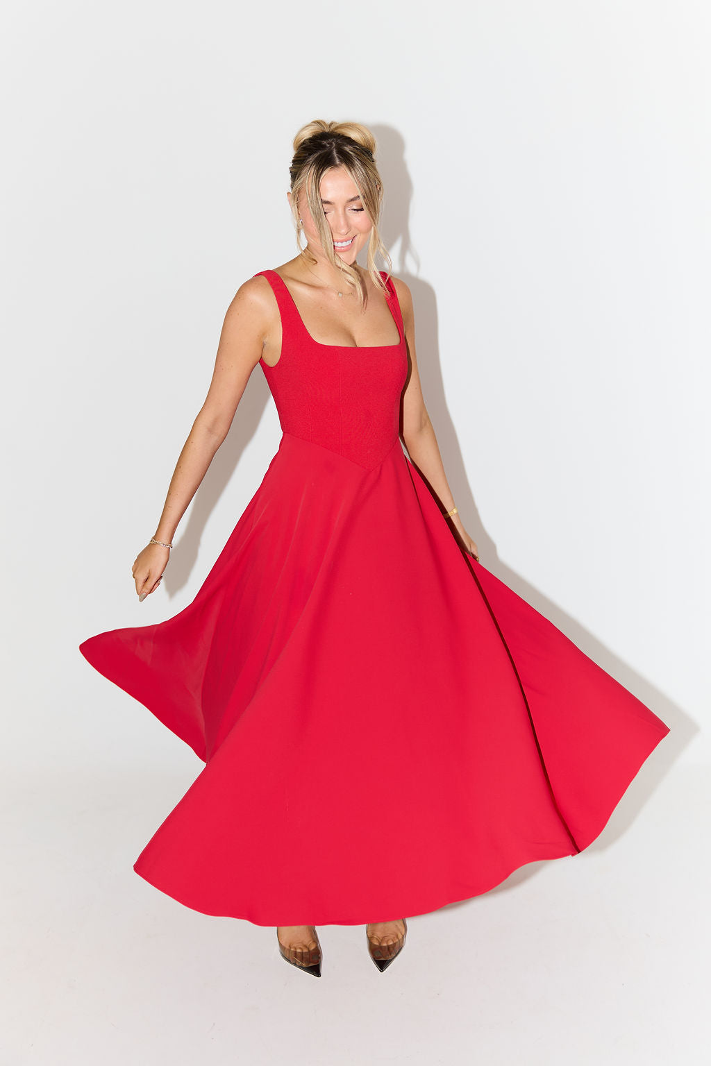 Ginevra | Women's Midi Square-Neck Wedding Dress