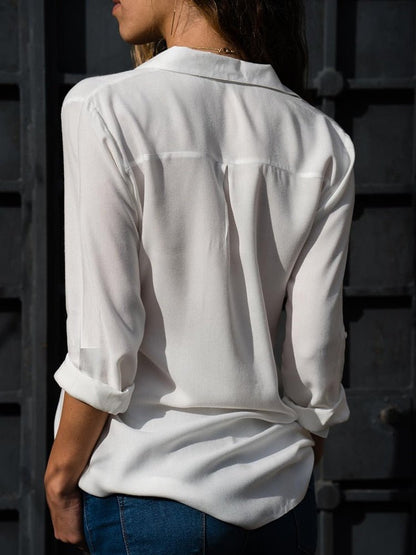Velaria | Women's Oversized Workwear Sleeve Shirt