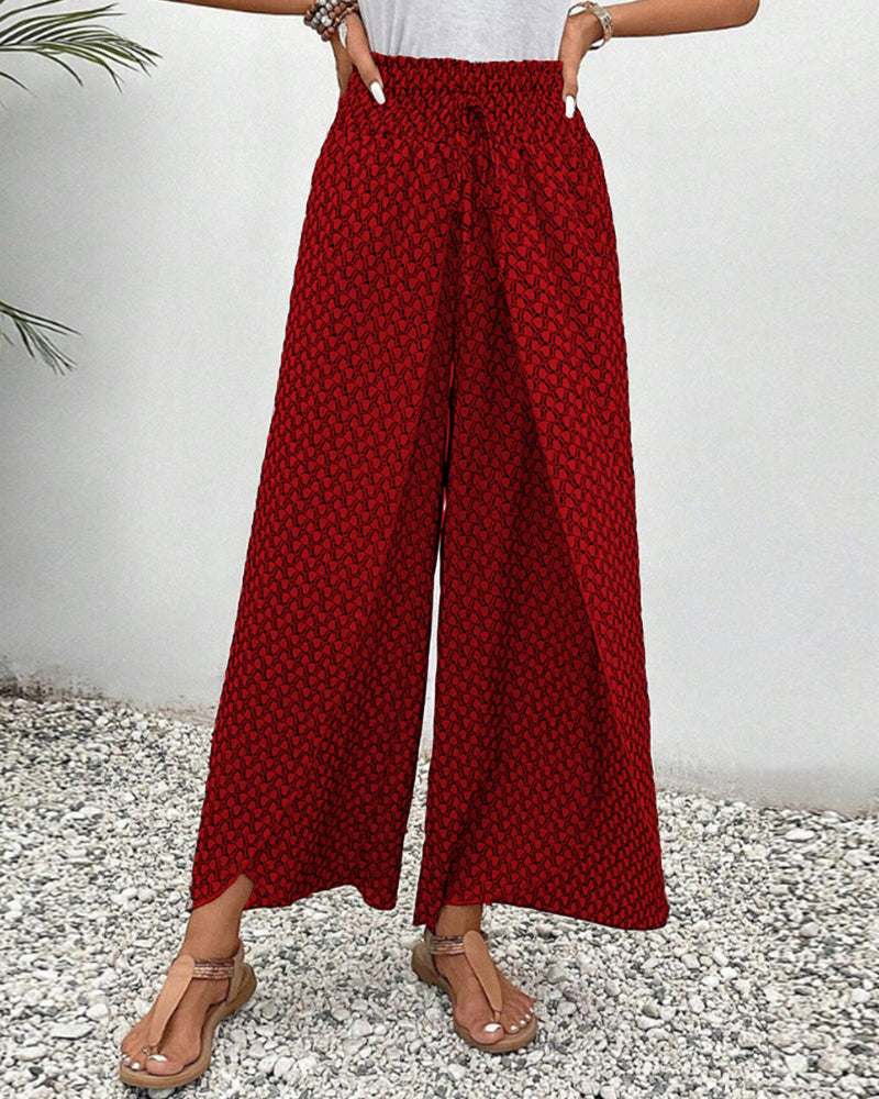 Brina | Women's Oversized Wide-Leg Casual Trousers