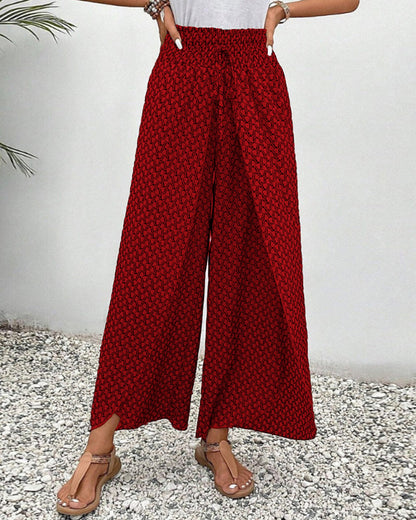 Brina | Women's Oversized Wide-Leg Casual Trousers