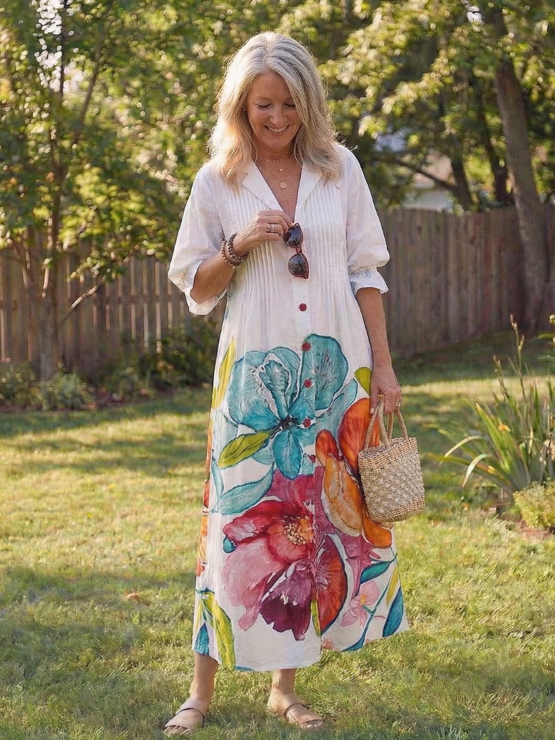 Altiva | Women's Maxi Floral Summer Dress