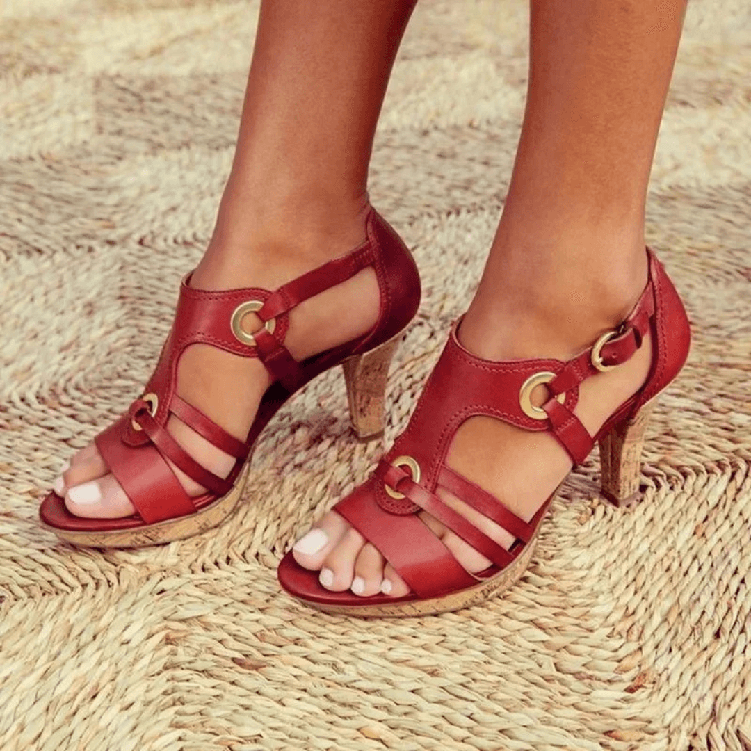 Amira | Women's Strappy Open-Toe Comfortable Sandals