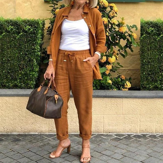 Hiddenite | Women's Summer Two Piece Trousers