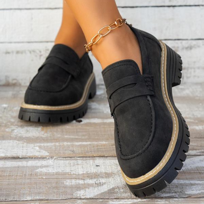 Kalliope | Women's Workwear Chunky Platform Loafers