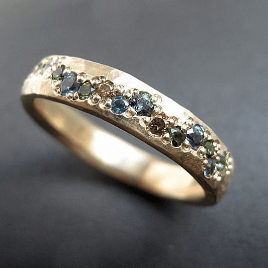 Talisa | Women's Retro Multicolor Gold Ring