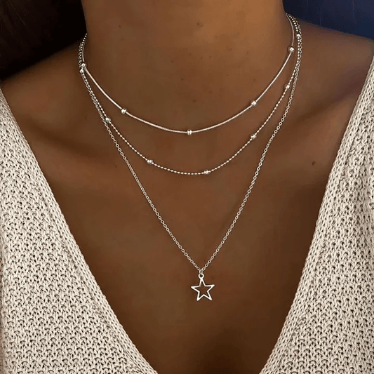Albina | Women's Retro Star Pendant Piece