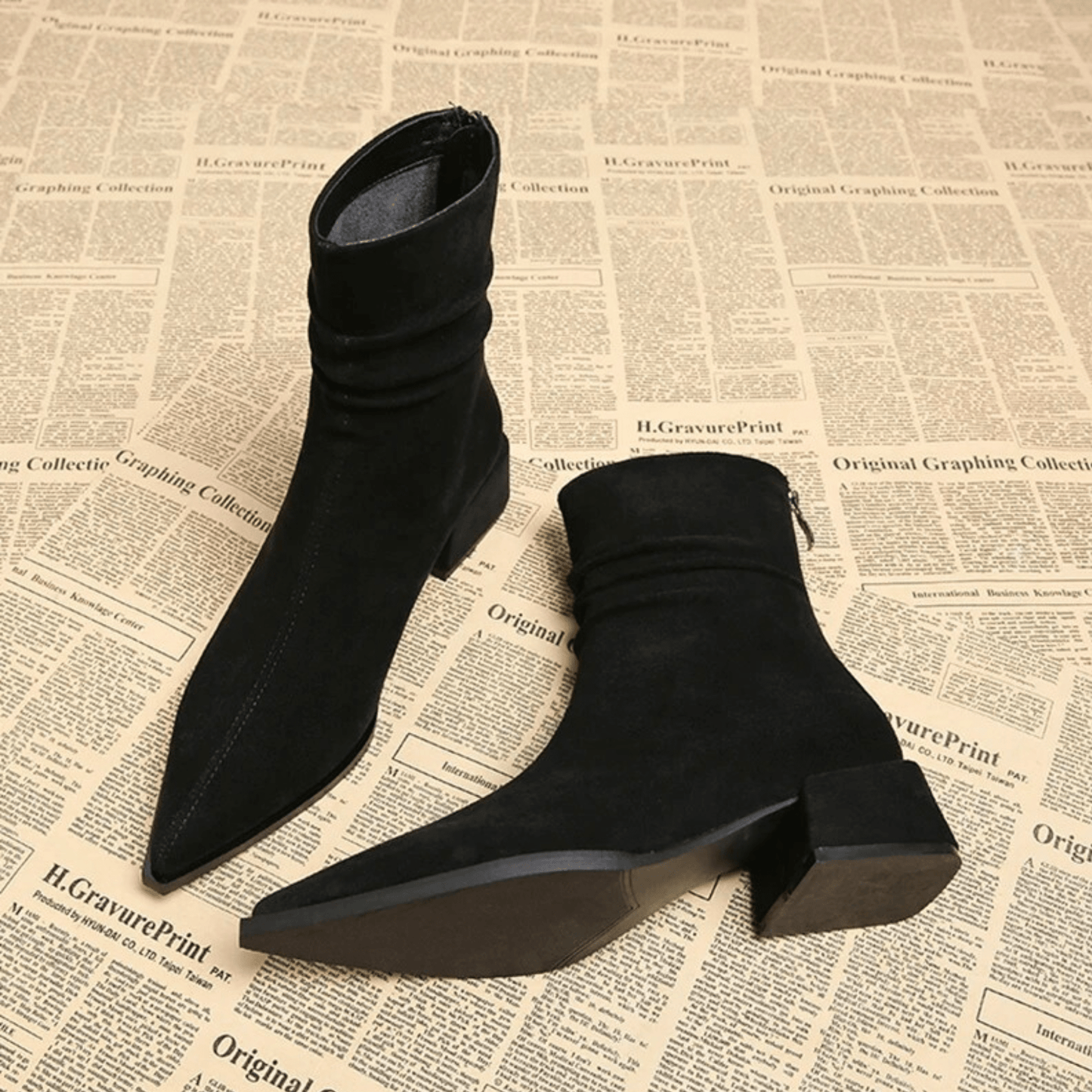 Halcyon | Women's Ankle Classic Suede Boots
