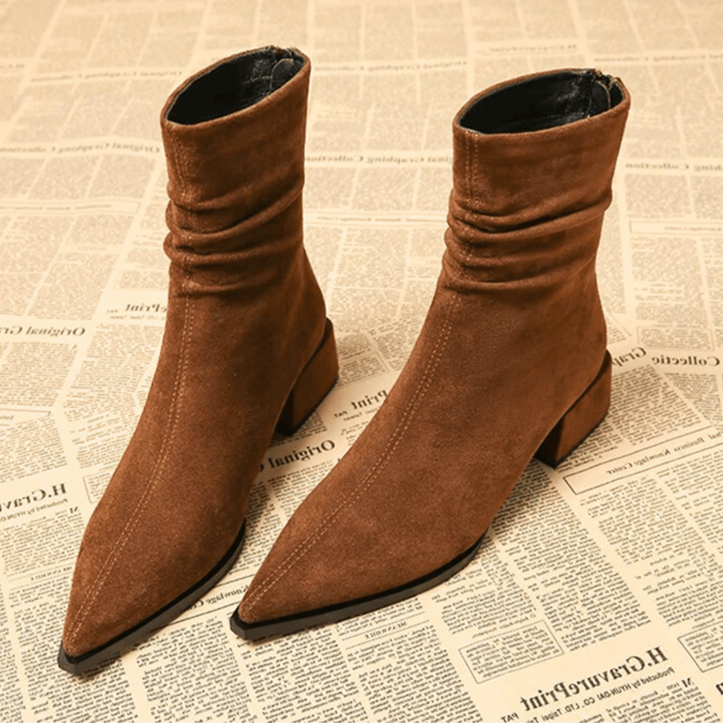 Halcyon | Women's Ankle Classic Suede Boots