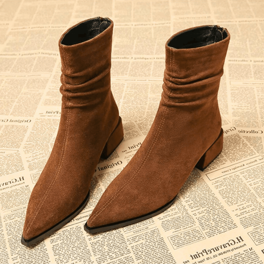 Halcyon | Women's Ankle Classic Suede Boots