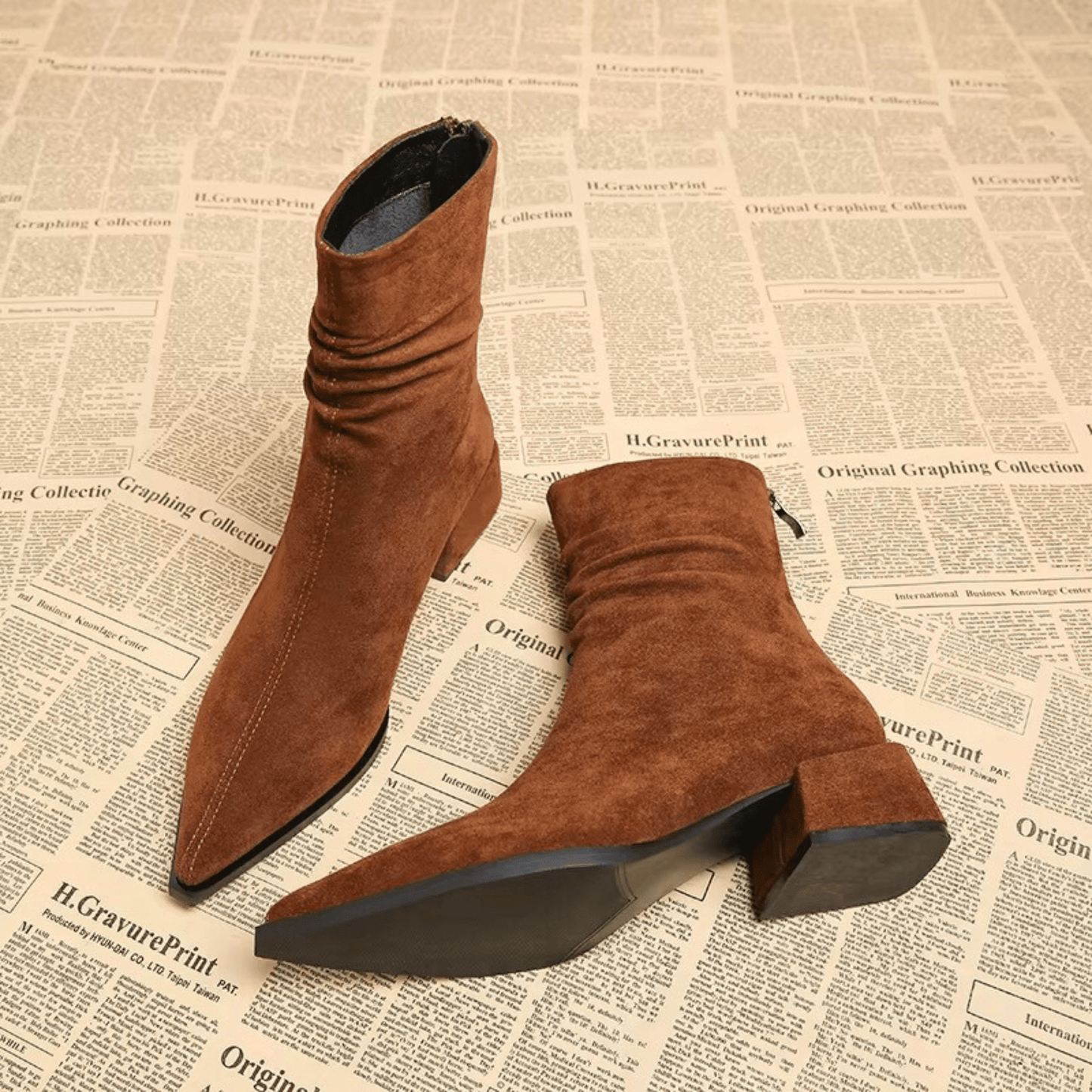 Halcyon | Women's Ankle Classic Suede Boots