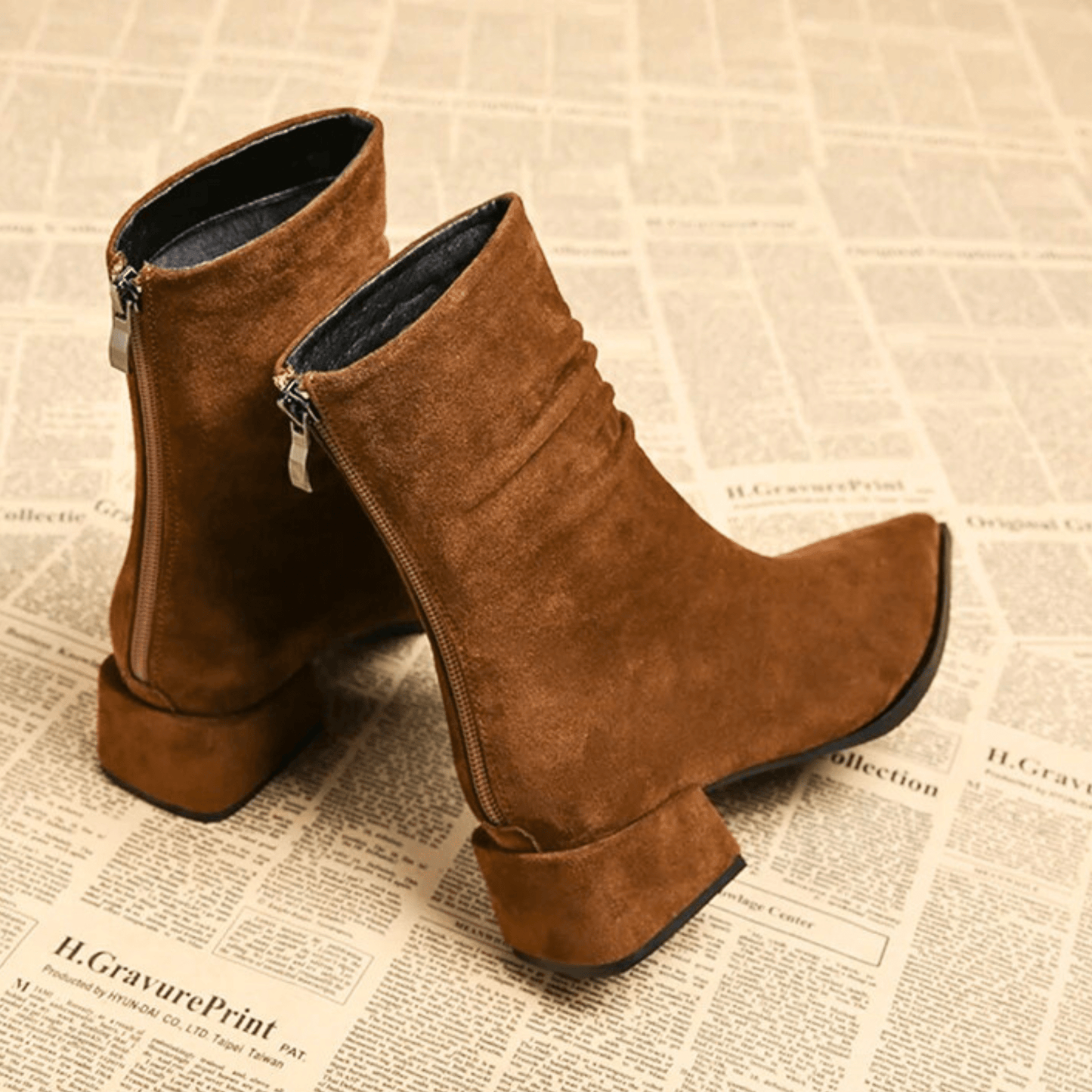 Halcyon | Women's Ankle Classic Suede Boots