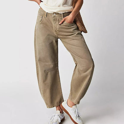 Margarida | Women's Oversized Wide-Leg High Jeans